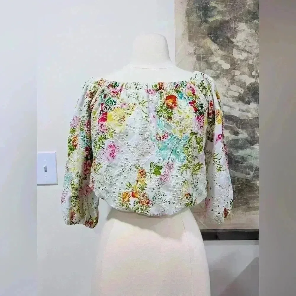 Anthropologie ASTR The Label Danya Off-the-Shoulder Top Size XS NWOT $98 - Picture 2 of 12